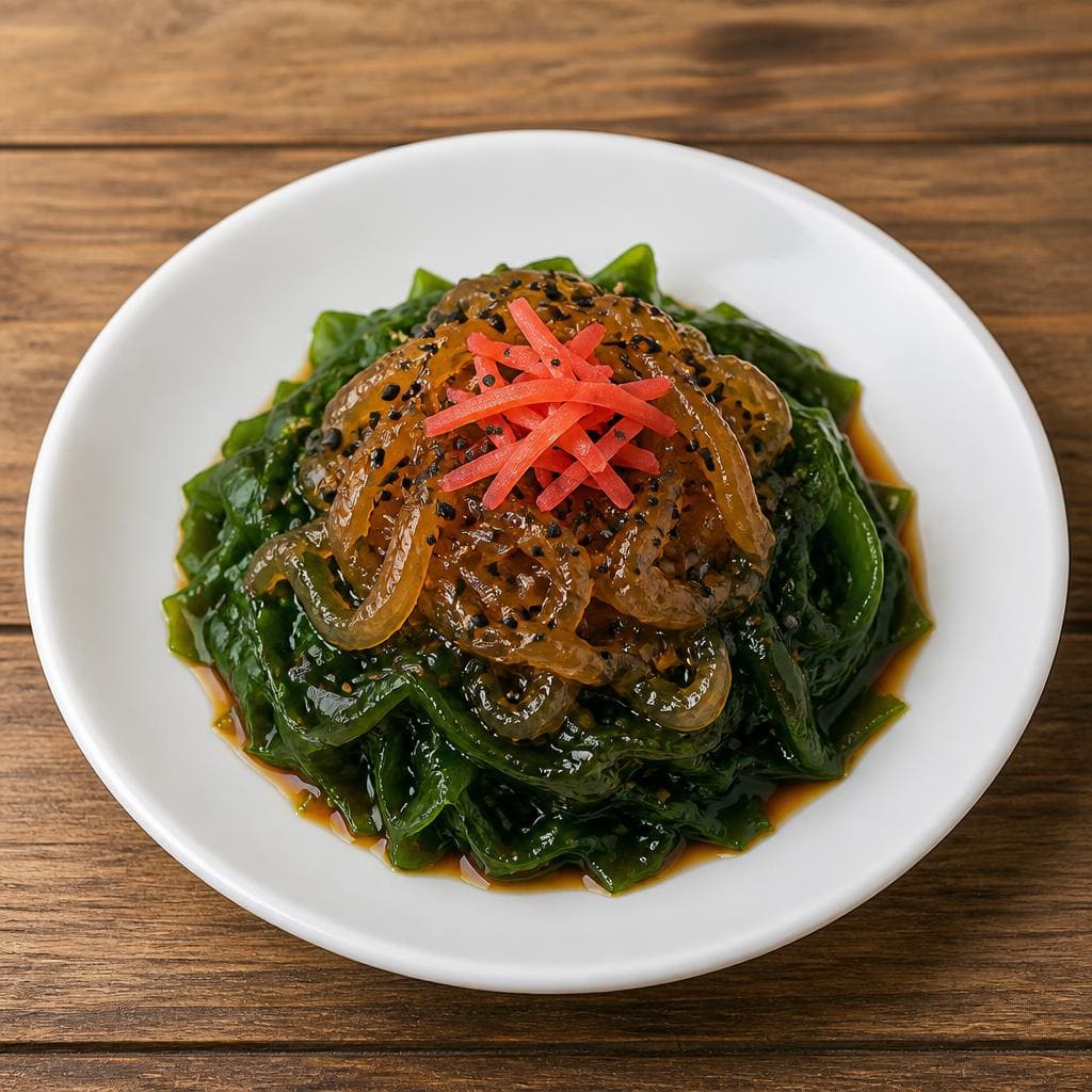 Chuka Kurage Wakame Salad Sushi Hiro menu salad Jepang